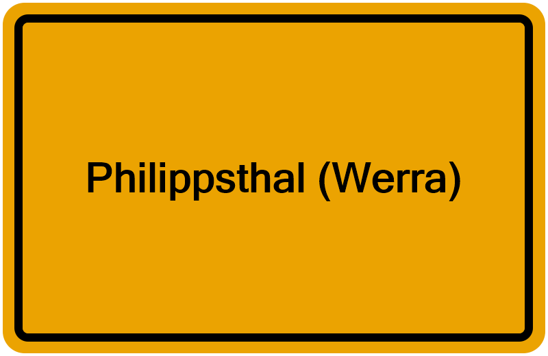 Handelsregisterauszug Philippsthal (Werra)